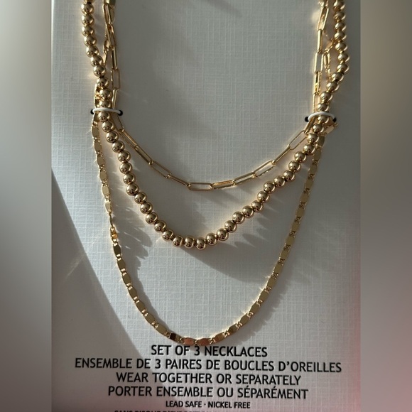 ✨New in Box✨ House of Harlow: Set of 3 Necklaces - Picture 3 of 6